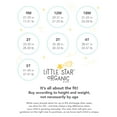 thumbnail image 4 of Little Star Organic Baby & Toddler Girl 3 Pk Knit Shorts, Size Newborn-5T, 4 of 5