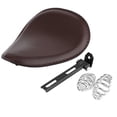 thumbnail image 1 of Kit Support Moto 3po Souple Confortable Anti-Pression Marron Rétro Universel pour Modification, 1 of 8