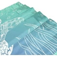 thumbnail image 3 of Sea Turtle Swimming Bath Shower Curtain Liners - 60x72in - 100% Polyester - Waterproof Bath Curtain with C-Shaped Hooks for Bathroom Decoration 1 Panel, 3 of 5