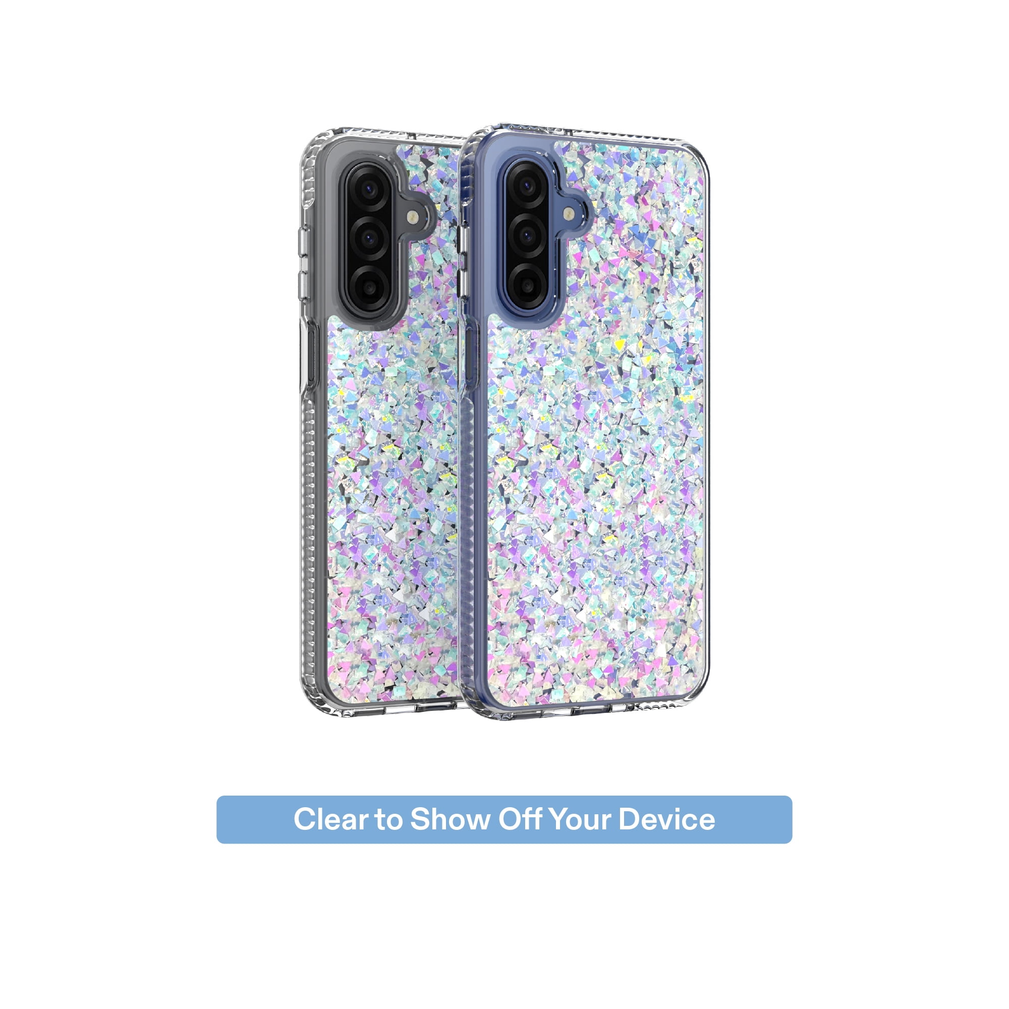 onn Phone Case for Samsung Galaxy A17 5G - Iridescent Glitter Fleck