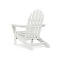 thumbnail image 4 of POLYWOOD Classic Outdoor Adirondack Chair in White, 4 of 4