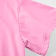 thumbnail image 6 of Amidoa Girls Short Sleeve Crewneck Graphic Summer T Shirts Cotton Casual Kids Tops Pink Size 13, 6 of 6
