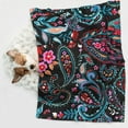 thumbnail image 6 of Pofeuu Paisley Print Puppy Blanket,Dog Blankets,Pet Blanket Cozy Cat Blankets for Indoor Cats, Fuzzy Pet Blanket for Kitten Doggy Dog Blankets-Small, 6 of 8