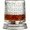 Ice Frost, variant on CLIQKWEN Spinning Crystal Whiskey Glass - 360 Degree Rotating Bourbon Tumbler with Heavy Lead-Free Base for Stress Relief - Old Fashioned