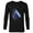 Black, variant on Marvel Ant-Man and the Wasp: Quantumania Kang Quantum Streak - Long Sleeve T-Shirt for Men - Customized-Athletic Heather