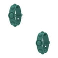 thumbnail image 1 of QualitChoice Toy Adjustable Bubble Push Bracelet Silicone Washable Toy Green 2Set, 1 of 6