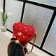 thumbnail image 5 of Bolso bandolera con cadena y forma de corazón para mujer, regalo de San Valentín 520, minibolso de mujer con forma de corazón, con forma de bola dorada, 5 of 6