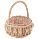 thumbnail image 3 of 1pc Bride Basket Photo Prop Portable Woven Flower Basket Party Supply (Small), 3 of 4