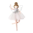 thumbnail image 3 of Colgante de Muñeca Navideña Strade Fareast Limited Ángel de Ballet Adorno Para Navidad Plata, 3 of 8