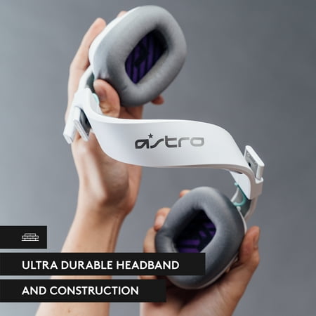 Astro Gaming - A10 Gen 2 Wired Stereo Over-the-Ear Gaming Headset for PlayStation/PC with Flip-to-Mute Microphone - White