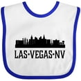 thumbnail image 3 of Inktastic Las Vegas Nevada City Skyline Boys or Girls Baby Bib, 3 of 4