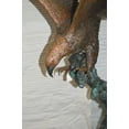 thumbnail image 2 of Nifao Flying Eagle on Wave Bronze Statue – Garden Outdoor Decor Sculpture, 25"L x 35"W x 57"H, 2 of 11