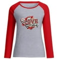 thumbnail image 3 of Xihbxyly Valentines Day Sweatshirt for Women, Women's Valentines Day Long Sleeve Tops Love Heart Print Casual Shirts Tops Blouse, 3 of 4
