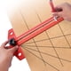 thumbnail image 5 of T Square Ruler Protractor, 15-90 Grados Anodizado Fácil Lectura Marcadores de Ángulo Ajustable A Prueba de ÓXido Regla t Square para Medir, 5 of 7