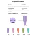 thumbnail image 4 of Divisor Con Forro Silicona Doble Sabor para 40 Oz ( ) Azul Aguamarina, 4 of 4