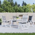 thumbnail image 3 of vidaXL Chair Cushion Water Repellent Garden High Back Chair Cushion Pad Fabric, 3 of 6