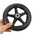 thumbnail image 2 of WORGEOUS Ruedas delanteras para silla de ruedas, andador, ruedas de repuesto antideslizantes, 2 uds., 2 of 9
