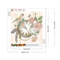 thumbnail image 2 of Diamante pintura 5D DIY parcial especial en forma de taladro Kit reloj decoración del hogar, 2 of 9