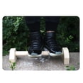 thumbnail image 3 of AURARMLET 1Pair Light Yellow Push-Up Frame for Muscle Training Fitness Equipment with Horizontal Bar Support, 3 of 8