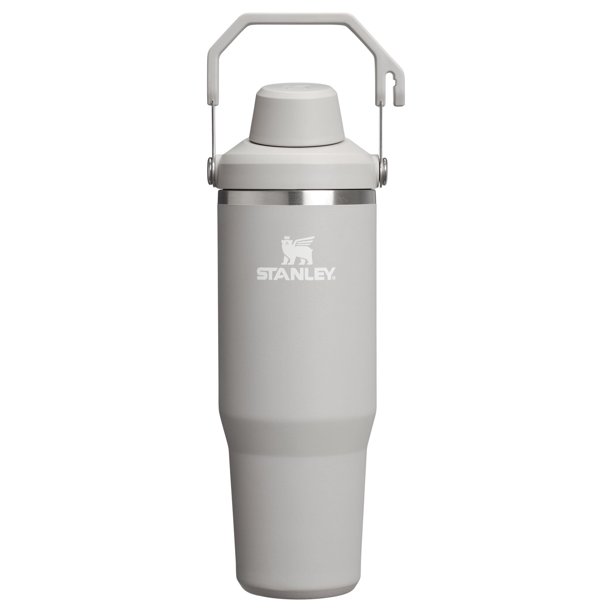 Vaso Stanley IceFlow 2.0 Fast Flow con mango de 900 ml de ceniza