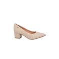 thumbnail image 1 of Zapatilla cerrada Vizzano 1220315 tacón bajo bloque beige 25, 1 of 6