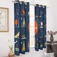 thumbnail image 2 of Cartoon Car Blackout Curtains for Bedroom Curtains Insulated Room Darkening Window Drapes for Living Room, 2 of 7