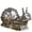 Snails, variant on Steampunk Dragon Mechanical Sculpture - Heavy Industrial Resin Decor with Gears & Cogs, Unique Fantasy Gift for Indoor/Outdoor Desktop Ornament