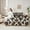 Black White Brown, variant on jejeloiu Vintage Cattle Hide 7-Piece Twin Bedding Sets,Rustic Farmhouse Cabin Bedding Comforter Set For Boys Girls Reversible