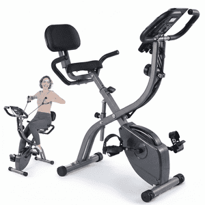 Naipo 3-in-1 Folding Exercise Bike, 265 Lb