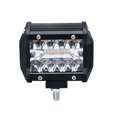 thumbnail image 1 of Barras de luz LED de trabajo Ndcxsfigh 60W 6000LM IP68 4 pulgadas negro 1 pieza, 1 of 3