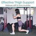 thumbnail image 2 of Adjustable Compression Sleeve for Hamstring Support - Thigh Brace, 2 of 5