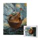 thumbnail image 1 of Rompecabezas de madera Baby Yoda: adecuado para niños adultos, rompecabezas para niños y niñas, juguetes de juego de entretenimiento con rompecabezas., 1 of 1