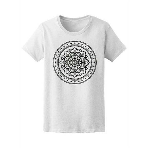Floral Circular Ethnic Mandala Tee Women's -Image by Shutterstock