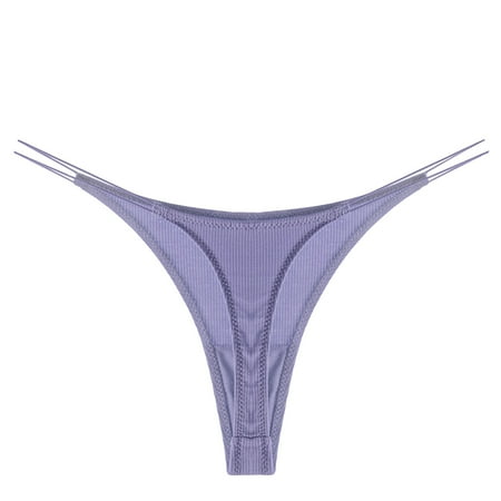 

Strungten T-Back Fitness Exercise Hip Lifting Low Waist High Fork Fashion T-Shaped Panties Sexy Panties