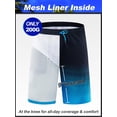 thumbnail image 2 of APTRO Mens Swim Trunks 9 inch Bathing Suit With Zipper Pockets Quick Dry Mesh Liner Swim Shorts Board Shorts Swimsuit Beach Shorts Grid Dark Blue 2XL, 2 of 7