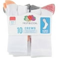 thumbnail image 3 of Fruit of the Loom Crew Socks 10 Pairs (Little Boys & Big Boys), 3 of 4