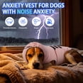 thumbnail image 6 of Anxiety Vest for Small Dogs | Dog Calming Vest for Separation,Soft Dog Anxiety Shirt,Anxiety Jacket for Dogs with Ear Wrap to Reduce Noise Stress,Fireworks,Thunderstorm, 6 of 7