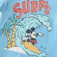 thumbnail image 3 of Disney Mickey Mouse Toddler Boys Graphic Tee with Cotton Shorts 2 Pieces Summer Outfit Set Size 2T, 3 of 8