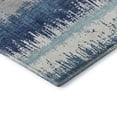 thumbnail image 3 of Addison Rugs Mayfield Premium Machine Washable Transitional Stripes Blue Rectangle Rug, 8' x 10', 3 of 6