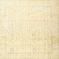 thumbnail image 1 of Ahgly Company Machine Washable Indoor Square Traditional Gold Area Rugs, 4' Square, 1 of 7
