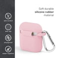 thumbnail image 4 of AirPods Case, GMYLE Silicone Protective Shockproof Earbuds Case Cover Skin Compatible for Apple AirPods 1 & 2 (Pink), 4 of 6