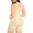 thumbnail image 2 of YIANNA Fajas Colombianas Shapewear for Women Tummy Control Post Surgery Full Body Shaper Butt Lifter with Zipper Crotch, 2 of 10