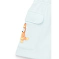 thumbnail image 5 of Bluey Girls Graphic Fleece Cargo Shorts, Sizes 4-16, 5 of 7