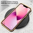 thumbnail image 6 of Compatible with iPhone 13 Case for Women Girls, Cute Heart Design with Luxury Plating Bumper, Soft TPU Shockproof Back Cover with Full Camera Protection for iPhone 13 Phone Case, Black, 6 of 13