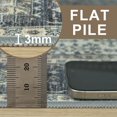 thumbnail image 4 of KUETH 2'x10' Machine Washable Rug, Ultra Thin Non Slip Rugs, Indoor Runner Rugs for Entryway, Bedroom, 4 of 8