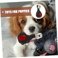 thumbnail image 4 of Funny Dog Toys Pet latex toys Squeakers Squeaky Dog Toys Dog Chew Toy Small Puppy Toy(Black), 4 of 6