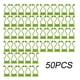 thumbnail image 2 of Planta Clips de Pared 50Pc Verde Endido Dispositivo de Fijación Planta Línea de Pared sin Marcar Pegatina Dispositivo de Fijación de la Pared de la Flor Pegatinas, 2 of 7