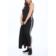 thumbnail image 4 of Women's Active Tracksuit Sets 2 Piece Outfits Stand Collar Striped Track Jacket & Leggings, 4 of 6
