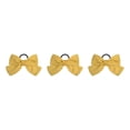 thumbnail image 2 of Bandeau Grand pour Cheveux, Pince à Ressort, Nœud Réglable, Multicolore, Sans Accroc, Porte-Queue, Épingles à Cheveux, Chouchous pour Filles, Bande Jaune 3Ensemble, 2 of 6