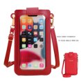 thumbnail image 3 of Crossbody Mobile Phone Cover Women Bag Universal Model Organizer Cell Pocket Touch Screen Case Wallets Shoulder Bags PU Handbag, 3 of 6